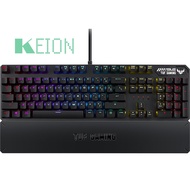 [ASUS] ASUS TUF Gaming K3 RGB mechanical keyboard with N-key NKRO Blue Red 2 Years Warranty