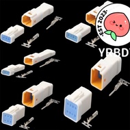 YRBWDYZDH Automotive Waterproof Cable Connector, JWPF-VSLE-S 2 3 4 6 8 pin JST JWPF Male Female Butt