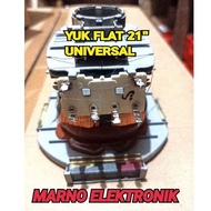 KUYY!! YOKE YUK FLAT PLAT KONDE TV TABUNG LAYAR DATAR 21 IN UNIVERSAL LG SHARP PANASONIC DLL