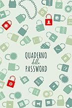 Quaderno Delle Password: Custode Personale delle Password per la Protezione di Nomi utente e Password | Organizzatore | Design d'arte Moderna (Italian Edition)
