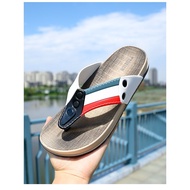 flip flop selipar lelaki style Selipar jepit baji tebal musim panas, selipar kasual lelaki untuk akt