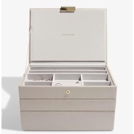 STACKERS Classic 3-in-1 Jewellery Organiser Box Set (Lid + Statement + Chunky Layer )