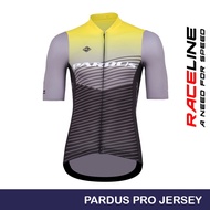 Pardus Pro Black Yellow Short Sleeve Cycling Jersey Race Cutting Road Bike Cycling Jersey