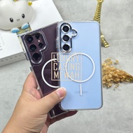 Live Crystal Clear Magsafe For Samsung S25 S25 Plus S25 Ultra S22 S23 S23Plus S24 Ultra S24Fe Plus C