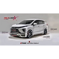 Mitsubishi xpander 2020 2021 2022 redline X bodykit body kit front side rear skirt lip