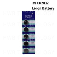 private.™5pcs CR2032 CR 2032 Lithium Li ion 3V Button Cell Coin Battery BR2032 DL2032 SB T15 EA2032C