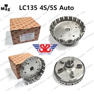 👍SYS LC135 4S LC135 5S ES LC 135 AUTO CLUTCH / HAND CLUTCH HOUSING LC 5S 2S4-2 (5 PIN) ALLOY PRIMARY