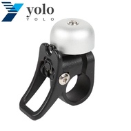 YOLO Scooter Bell For Xiaomi M365 Electric Scooter Aluminum Alloy Horn Sound Alarm Outdoor Cycling Accessories Retro Brass Bell