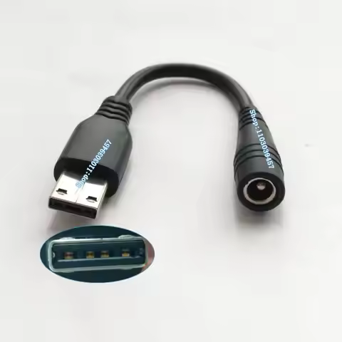 DC 5.5*2.5 to 8Pin Square interface Adapter Connector for MSI Laptop 5.5X2.5 to 8P Square Adapter Co