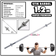 BARBEL STICK 1.2M STRAIGHT BAR 1.2M LONG STRAIGHT STICK/ 1.2M