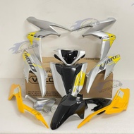 VELOZI RACING FULL BODY COVER SET VARIO150 VARIO HONDA WITH STICKER SUNNY YELLOW RED SUN