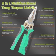 8 In 1 Taper Pliers Tespen Testpen Test Pen Test Pen FO Fiber Optic Peel Cut Wrap Split Crimping Sku
