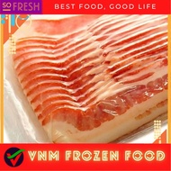 【Fresh Arrival Premium Quality Smoked Streaky Pork Bacon (250G+-) {{Penang Area ONLY }} 【Non-Halal】