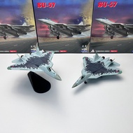 WLTK 1/100 Russia SU57 Air Force Su 57 Stealth Fighter Alloy Airplane Static Model Ornaments