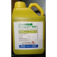 BASF BASAGRAN M60 5L(RACUN RUMPAI SESUAI UNTUK MENGAWAI RUMPUT AIR DAN