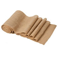 Table Runner 10 M X 30 cm Jute Table Runner Linen Jute Fabric Table Runner Roll Table Decoration Wed