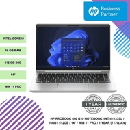 HP PROBOOK 440 G10 NOTEBOOK -INT I5-1335U / 16GB / 512GB / 14" / WIN 11 PRO / 1 YEAR (717Q3AV)