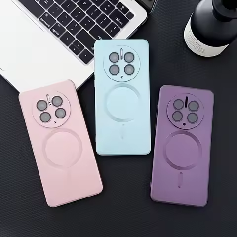 For Magsafe Magnetic Wireless Charging Case For Huawei Mate 50 Pro Mate50 Pro Mate 20 30 Pro Matte S