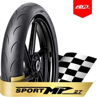 (FREE VALVE + WRAPPING) FDR TL SPORT MP27 Ring 14 Motorcycle Tires "TUBELESS" RACING TIRE