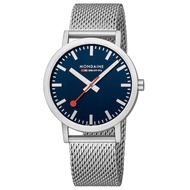 (ของแท้ประกันช้อป) Mondaine CLASSIC 40 mm Stainless Steel Watch A660.30360.40SBJ นาฬิกาข้อมือ