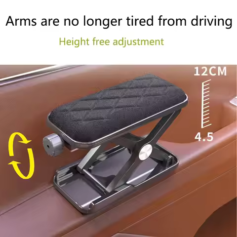 Car Door Armrest Pad Extender Hand Bracket Easy Install For Driver's Long-distance Driving Fatigue P