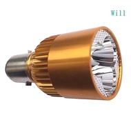 Will Motorcycle Headlight Bulb H6 BA20D White 6000K 9W LED Bulb for  Indicator