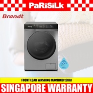BRANDT WFB424QWA FRONT LOAD WASHING MACHINE(12KG)(Water Efficiency Class 4)