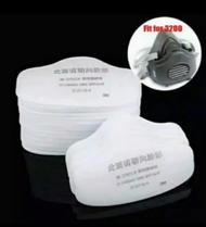 Masker 3M 6200 Original Masker Gas Respirator Original 3M 6200 Half Facepiece Half Gas Mask Medium M