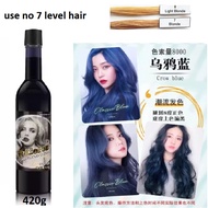 (blue) SD / 5D /6D Korea Highlight Hair Color Cream / Color Wax Hair Color Mask Fruit Frutis Color f