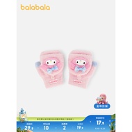 [Same Style in Shopping Mall Sanrio IP] Balabara Children's Gloves Girls Flip Cute Fun Winter Warm C
