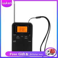 Uukendh AM FM Radio Portable Elderly Pocket Digital Receiver