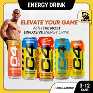 Cellucor C4 Original Energy Drink, Enhance Endurance, Performance and Muscle Support, Hydration, 16o