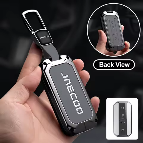 Car Key Case Bag for Chery Jaecoo J7 J5 7 5 Fashion Car Remote Key Metal Protection Shell Cover Hold