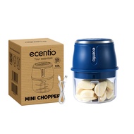 ecentio Mini Chopper Blender 6 pisau 250/350ml Portable Penggiling Bumbu Dapur Portable Penumbuk baw
