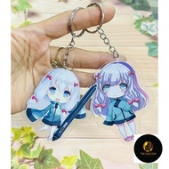 Sagiri izumi keychain with 2 different hooks / Sagiri izumi anime hanger