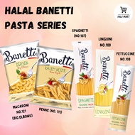 Halal Banetti Pasta Series 500g Spaghetti / Macaroni/ Big Elbows /Penne/ Linguini /Fettucine halal p