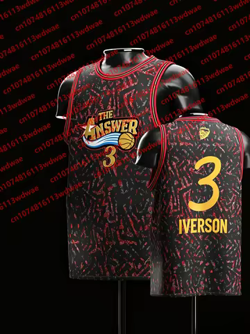 2026 Iverson 3 The Answer Basketball Jersey Men Philadelphia Classic Sleeveless Retro Fan Sports Uni
