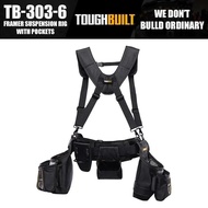 ToughBuilt TB-303-6 Framer Suspension Rig With Pockets Tools Packaging Bag