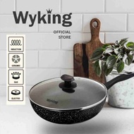 Wyking Induction Wok Pan with Glass Lid