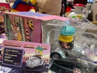 Pop Mart Molly Car Car  系列-  Rose Molly  罕有 (只開盒, 從未玩過)