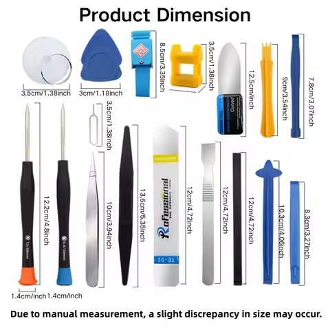 37 in 1 Mobile Phone Repair Tools Kits Phones Opening Screen Pry Mobile Phone Screwdriver Tools for 