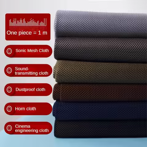 3D Speaker Mesh Net Fabric Wearable By The Meter for Horn Net Audio Cover Filter Screen Sewing Dustp