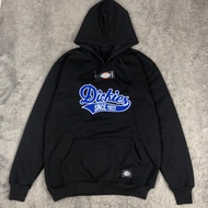 Sweater Hoddie Pull Tag Bordir Dickies Premium Best Seller-Sweater Hoodie Pria Wanita Biru Lazio Siz