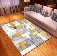 XXXL Exclusive 3D Velvet Carpet Happy Sweep and Clean floor mat Bedroom Carpet