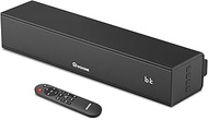 Wohome 2.1 Sound Bar for Smart TV with Built-in Subwoofer, 6 Levels Voice Enhancement, 15 Inches Sma