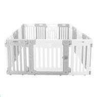 คอกกั้นสุนัขเพ็ทโฮม HOSTAIL ไซซ์ L สีเทา/ขาว (1182864)