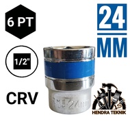 MATA 24MM CHROME SOCKET BIT 24mm RETAIL SOCKET WRENCH 24MM SOCKET BIT