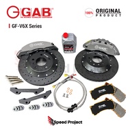 Toyota Vellfire AGH30 2015+ - GAB Forged Big Brake Kit 6 Pot / 340mm GF-V6X (Front Set)