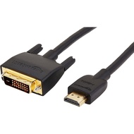 HDMI to DVI Cable for Laptop PC HDMI-Compatible 2.0 to DVI 24+1 Monitor