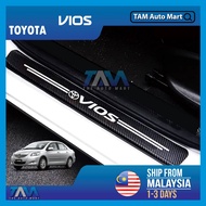 Toyota Vios (2nd Gen) Door Step Sticker Protector Fit 2007 - 2012 XP90 NCP93 Belta Dugong TAM Auto M